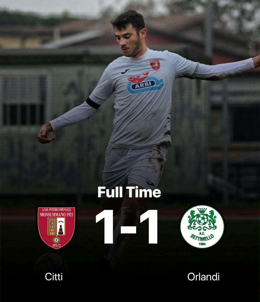 Monsummano – Settimello 1-1