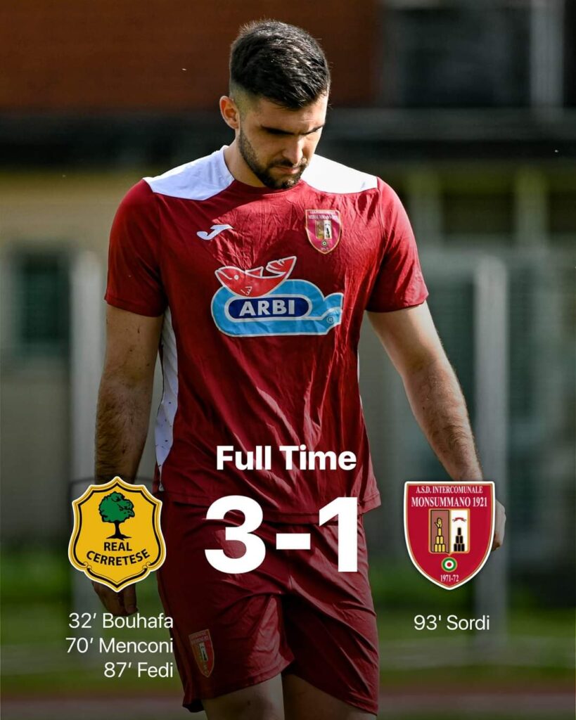 Cerretese – Monsummano 3-1