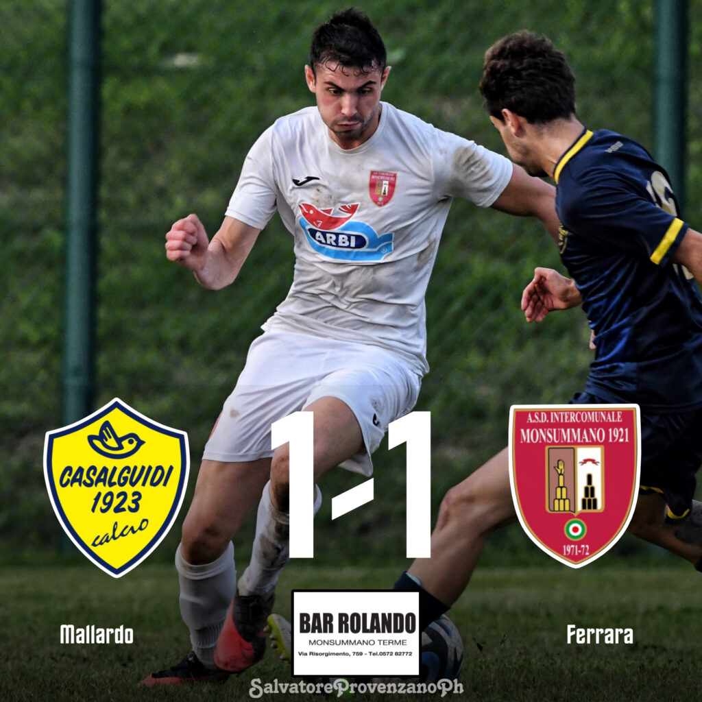 Casalguidi – Monsummano 1-1