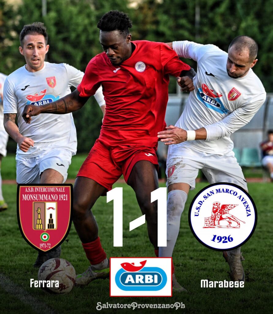 Monsummano – San Marco Avenza 1-1
