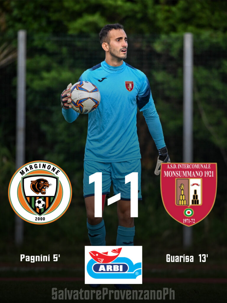 Marginone – Monsummano 1-1
