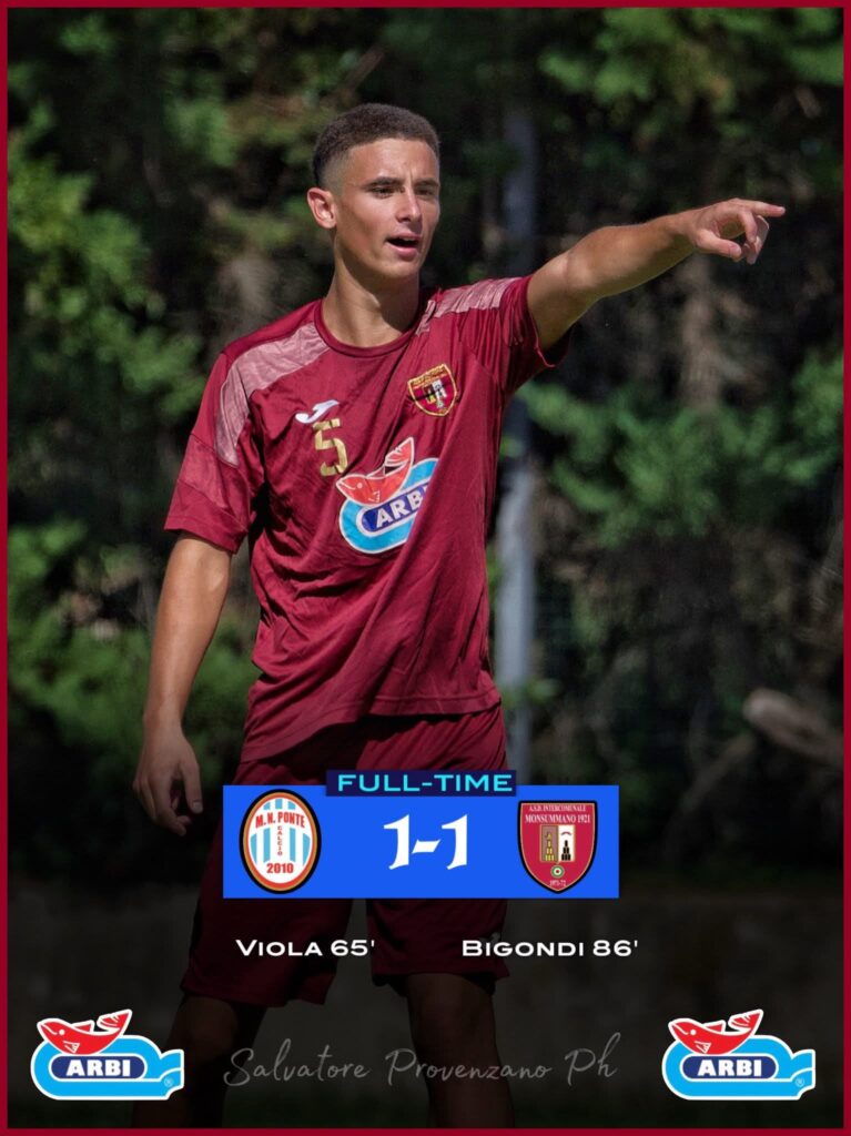 Ponte – Monsummano 1-1