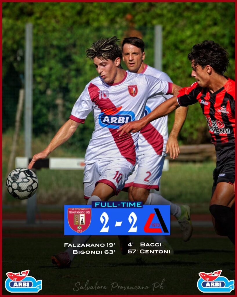 Monsummano- Atletico Lucca 2-2