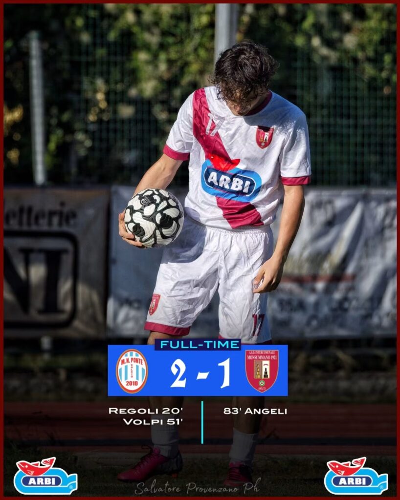 Ponte Buggianese – Monsummano 2-1